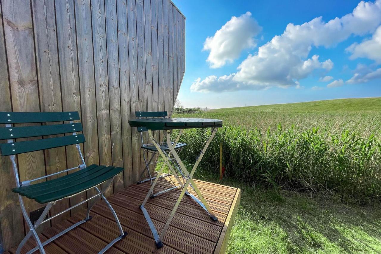 Sleep Space 4 - Green Tiny Spot Cuxhaven Altenbruch Exteriör bild