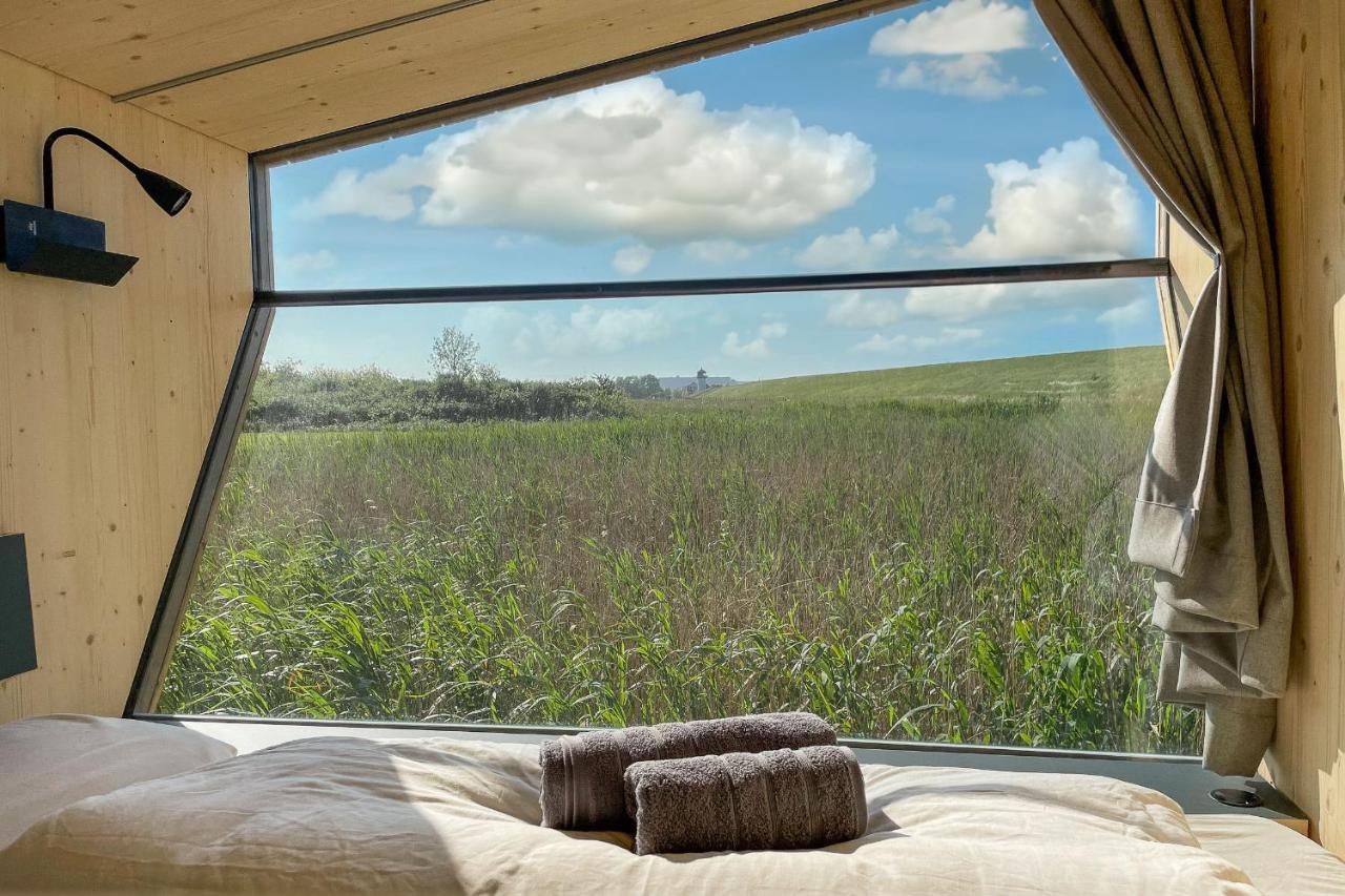 Sleep Space 4 - Green Tiny Spot Cuxhaven Altenbruch Exteriör bild