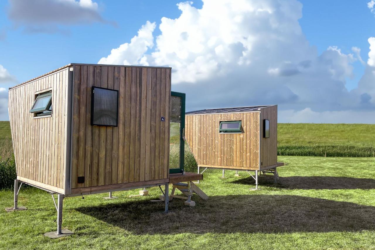 Sleep Space 4 - Green Tiny Spot Cuxhaven Altenbruch Exteriör bild